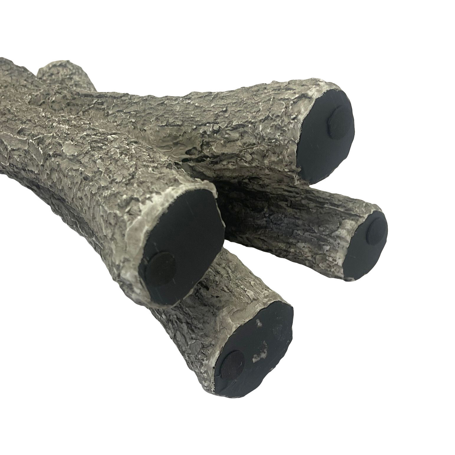 15.5″H Tree Bark Multi Vessel Vase Natural Looking Wood Flower Vase Tree Decor