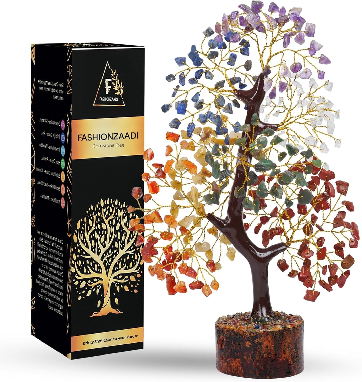 Cristales y piedras curativas | Regalos de cumpleaños mujeres | Árbol de cristal