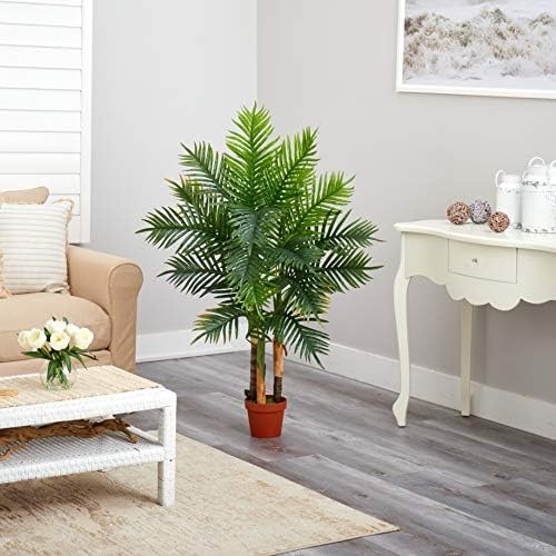 Nearly Natural 4ft. Areca Palm Tree (Real Touch)