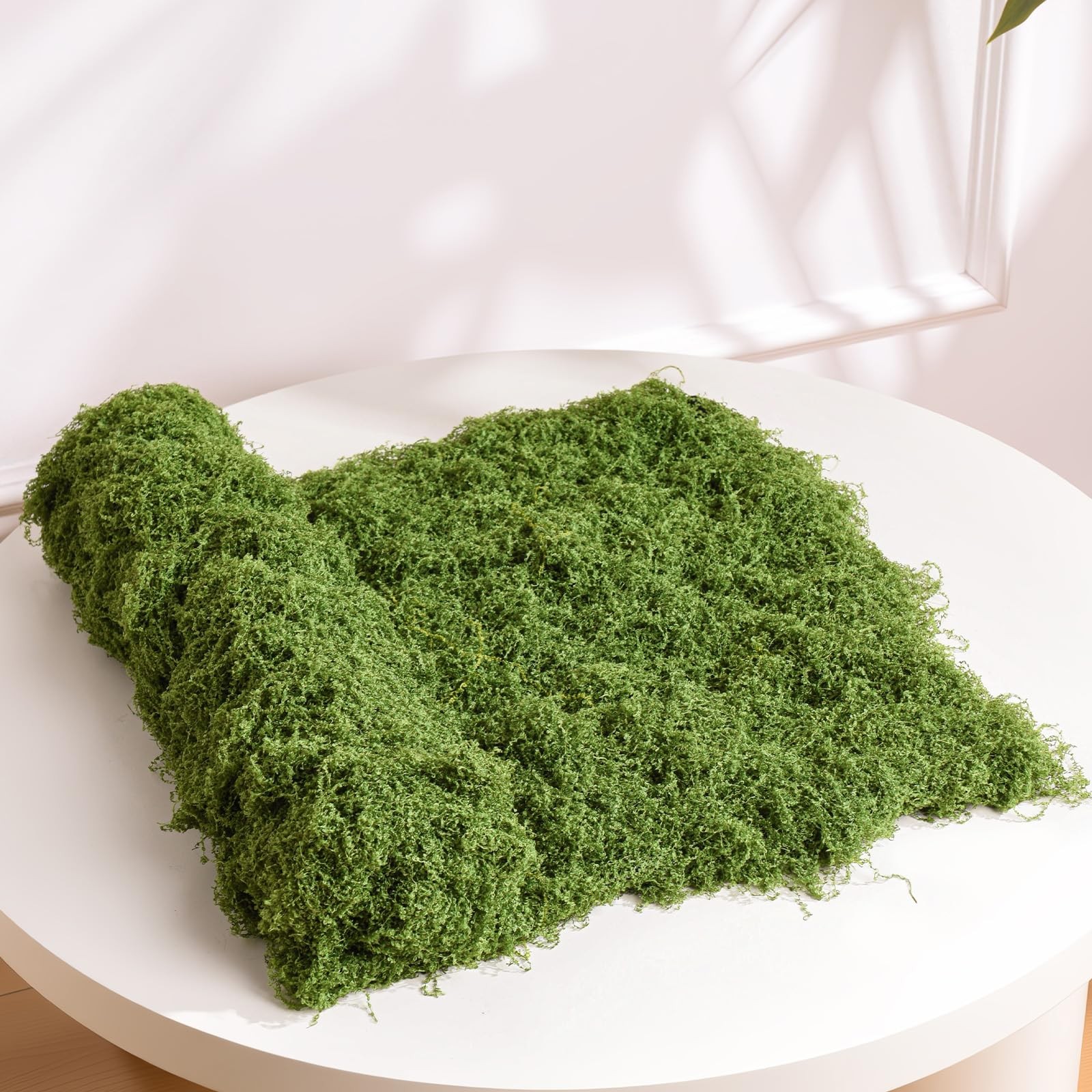 Artificial Moss mat, Green, 39.37 x 39.37 inches (Light Green), Waterproof In…