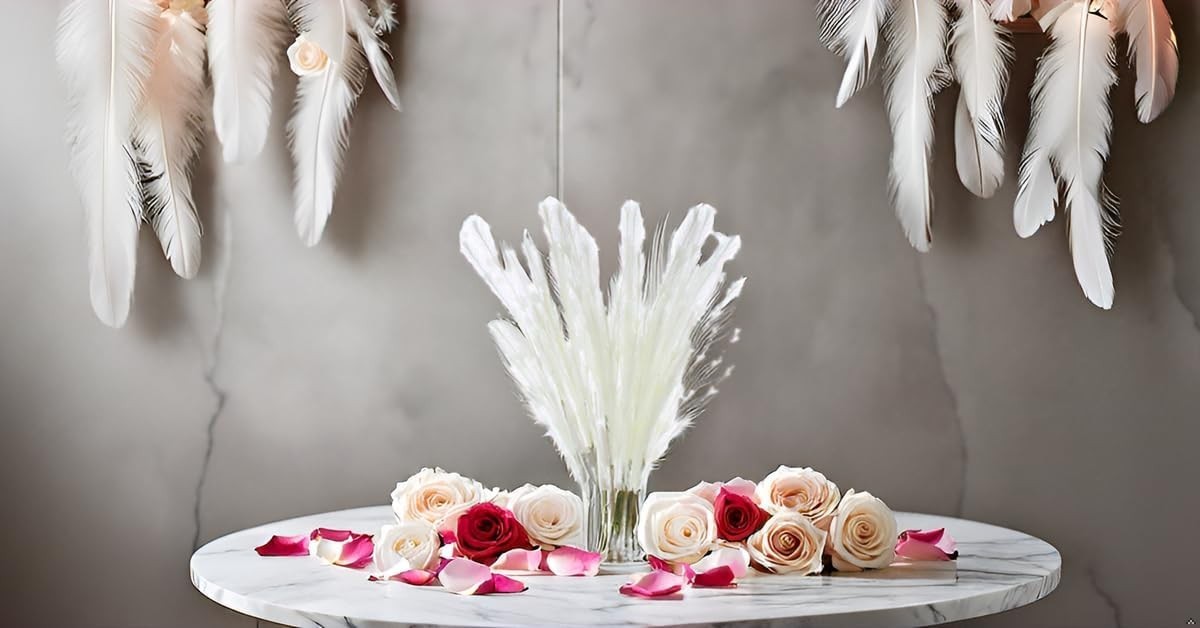 Soft Silk 8 PCS Artificial Pampas Grass – 30″ Decor for Stylish Events & Homes
