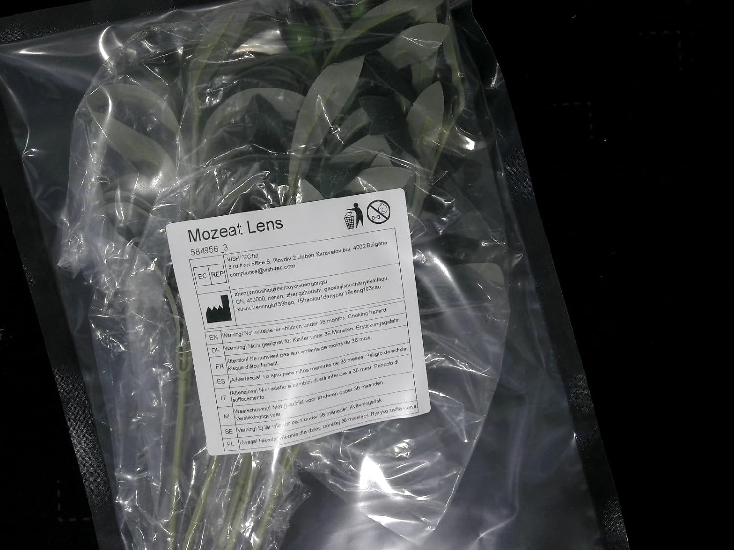 Mozeat Lens 11 Inch Olive Branches for Vases, 5 PCS Artificial Plants Olive Tree
