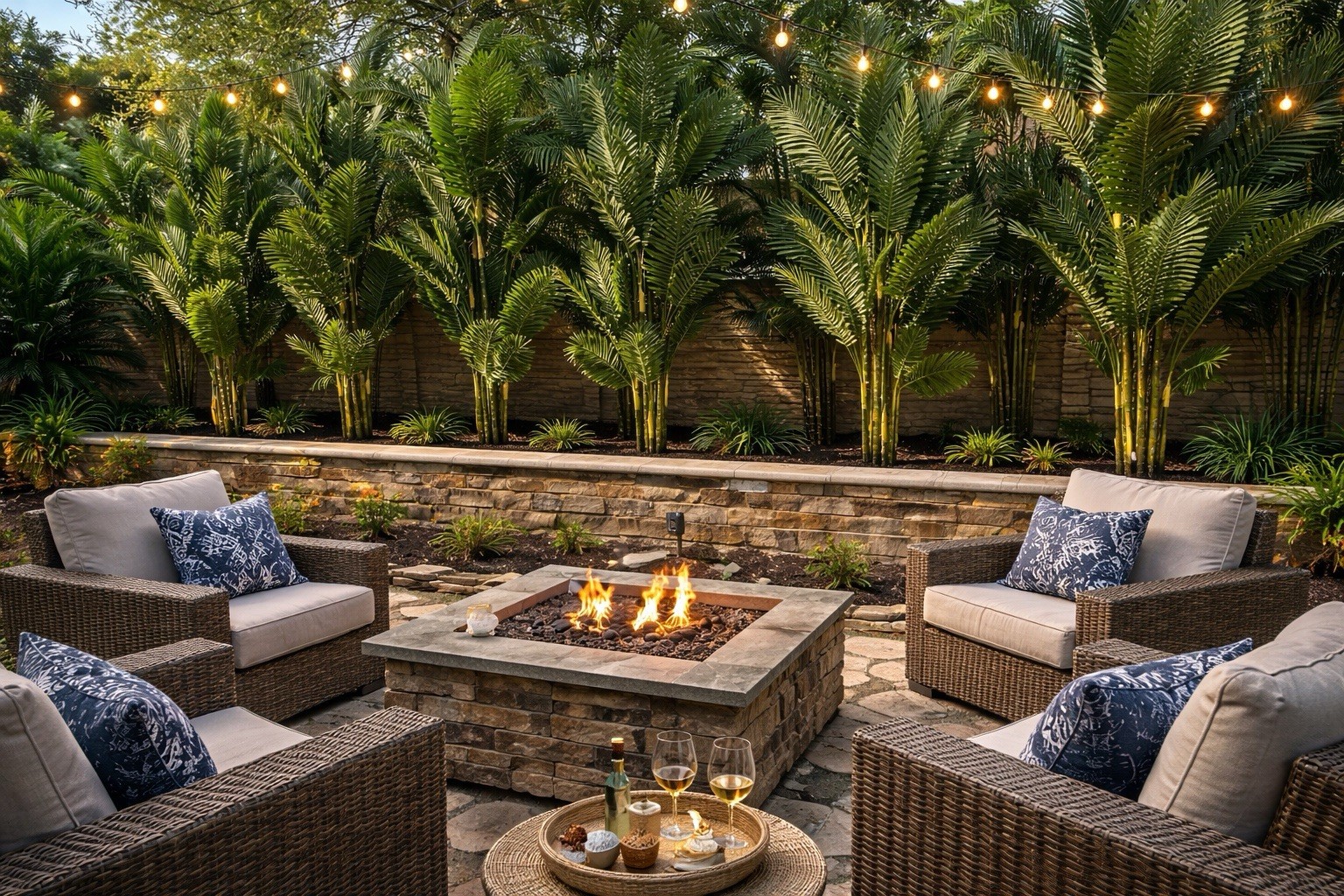 10’ UV Resistant Artificial Areca Palm Tree (Indoor/Outdoor). Retail $419