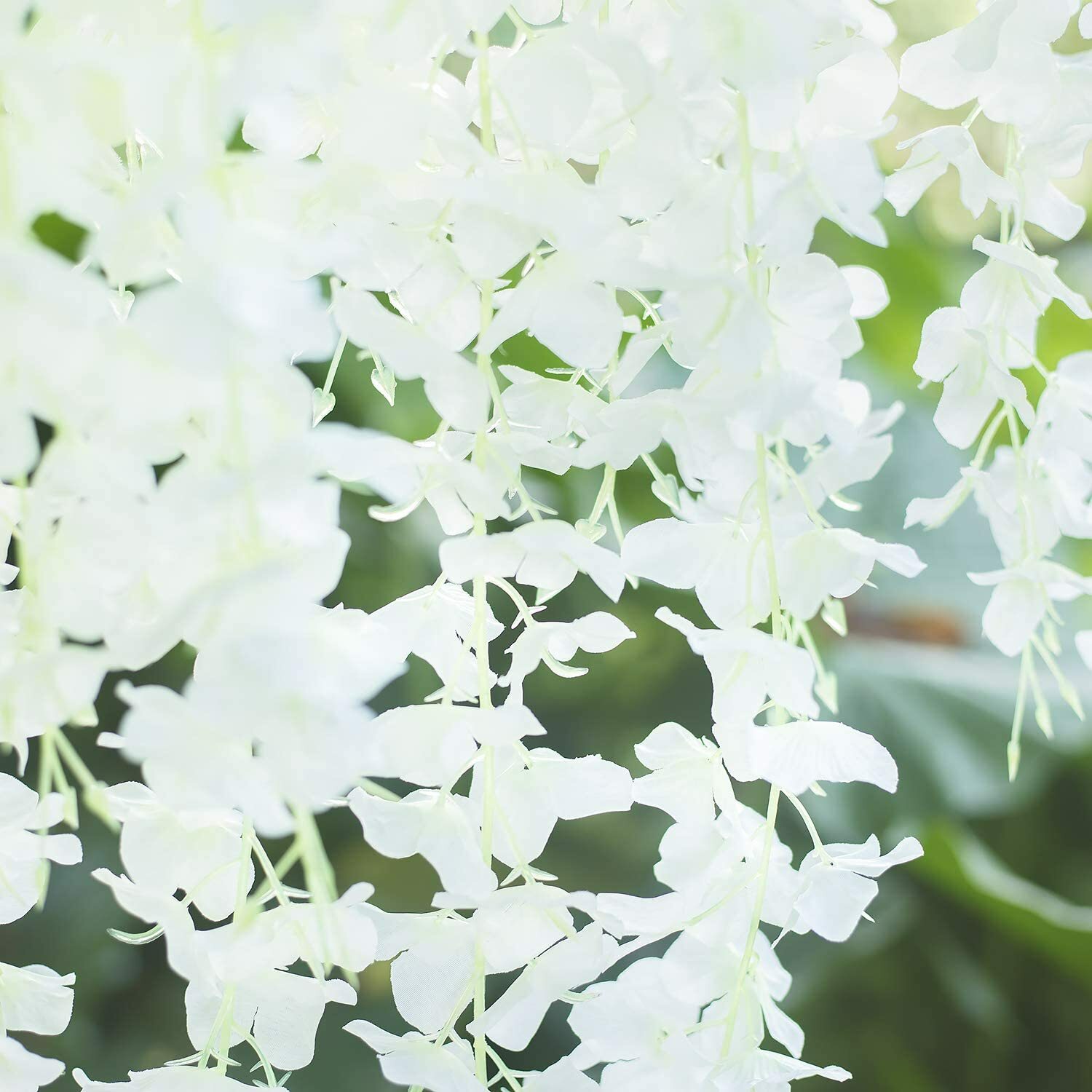 3.6 Feet Artificial Wisteria Hanging Garland Flowers Home Party Wedding Decor US