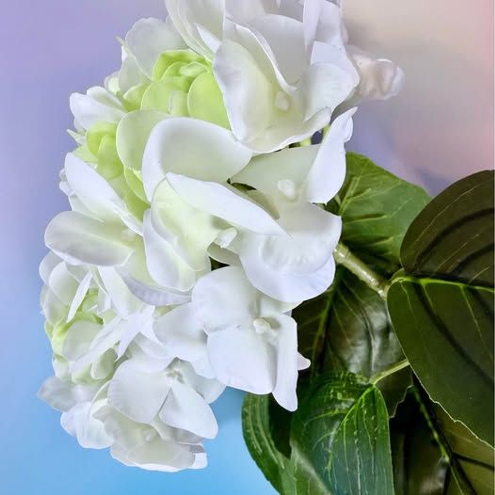 Martha Stewart Real Touch Hydrangea 24in 3 Stem