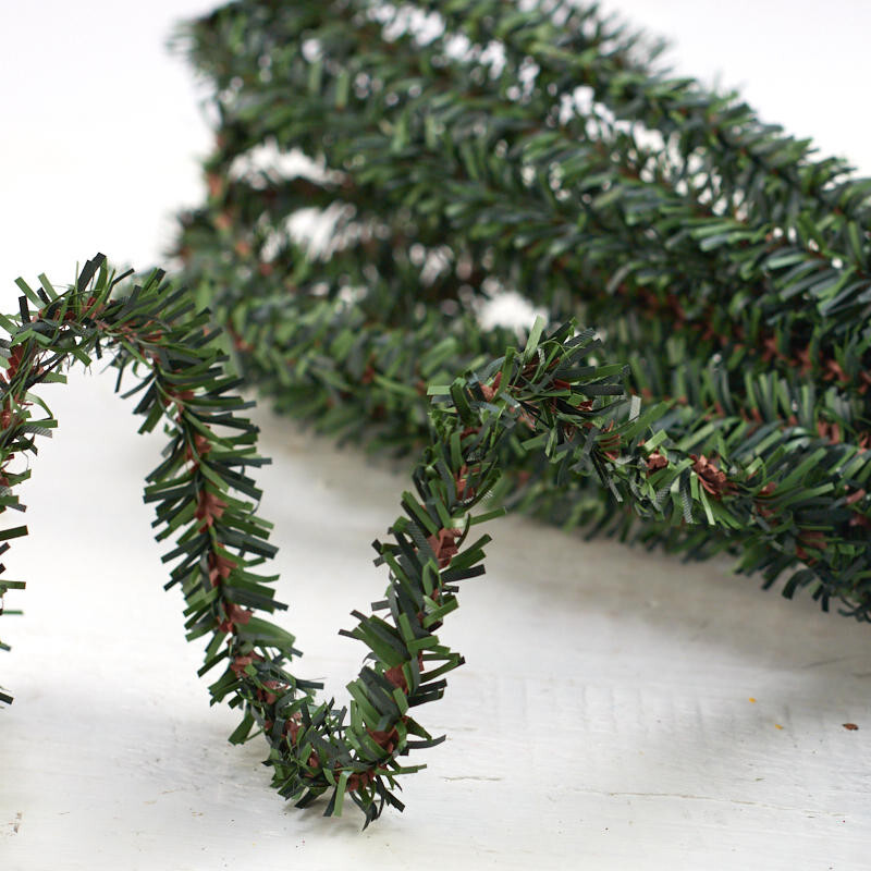 Set of 4 Mini Artificial Pine Roping Garlands – 22 ft each, 88 ft total