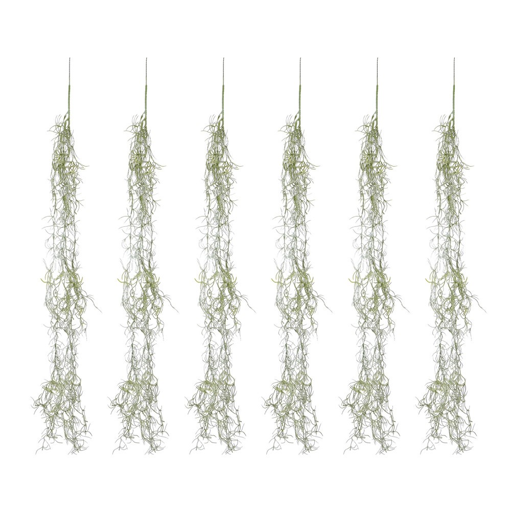6 Pcs Artificial Vine Decoration Moss for Decorating Decorative Fake
