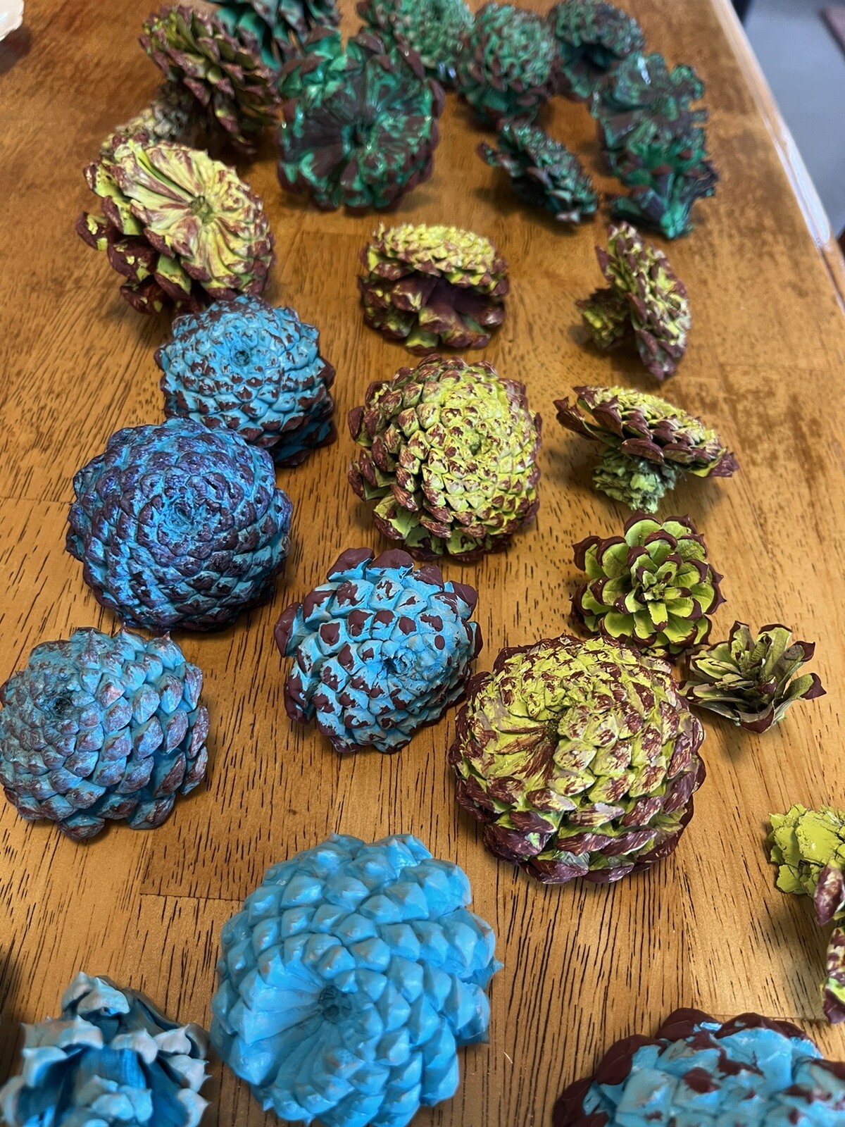 1 Dozen Pine Cone Flowers/Pine Cone Succulent-Hand Cut/Rustic