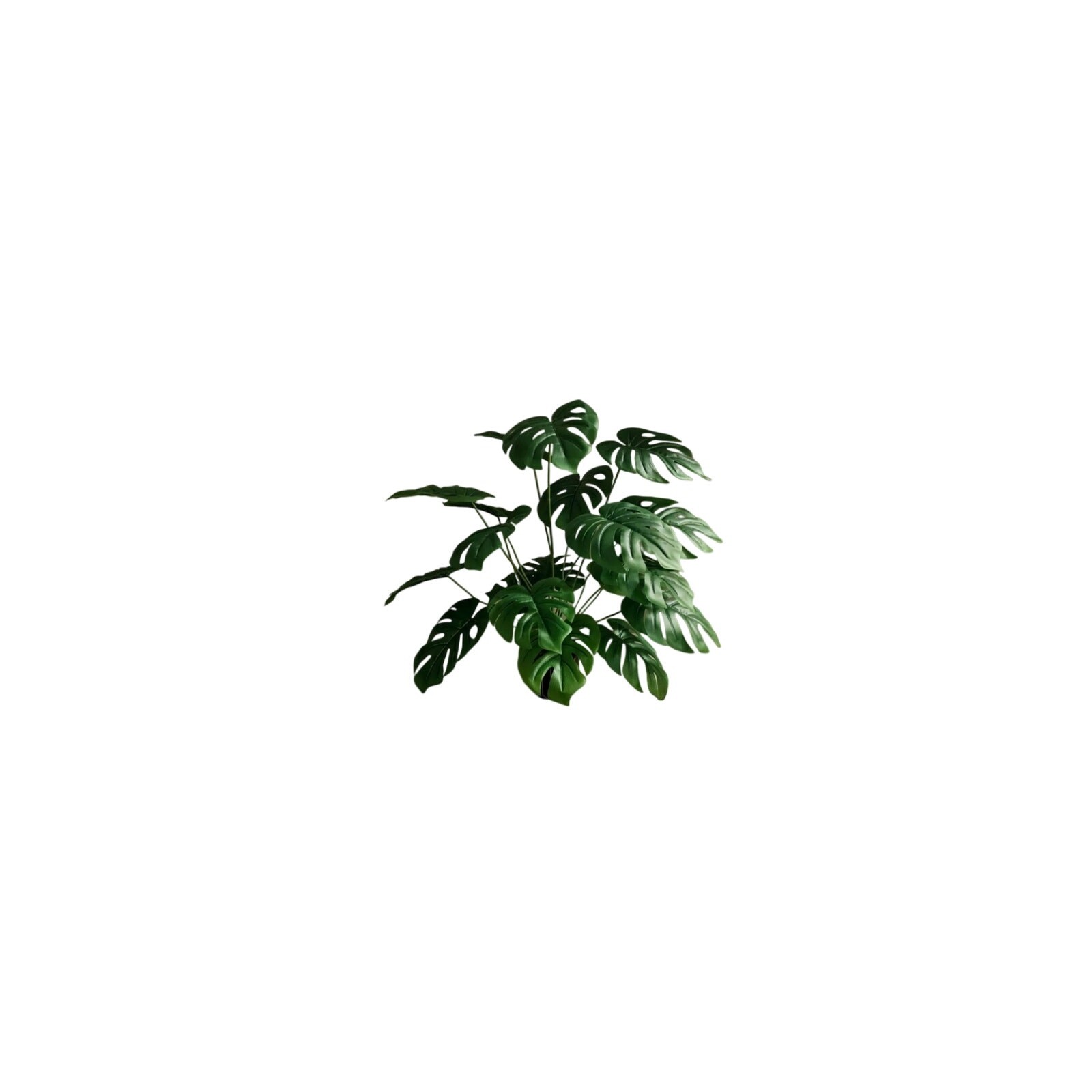 DIY Style Fake Plants Tall 28” Artificial Monstera Faux Plants