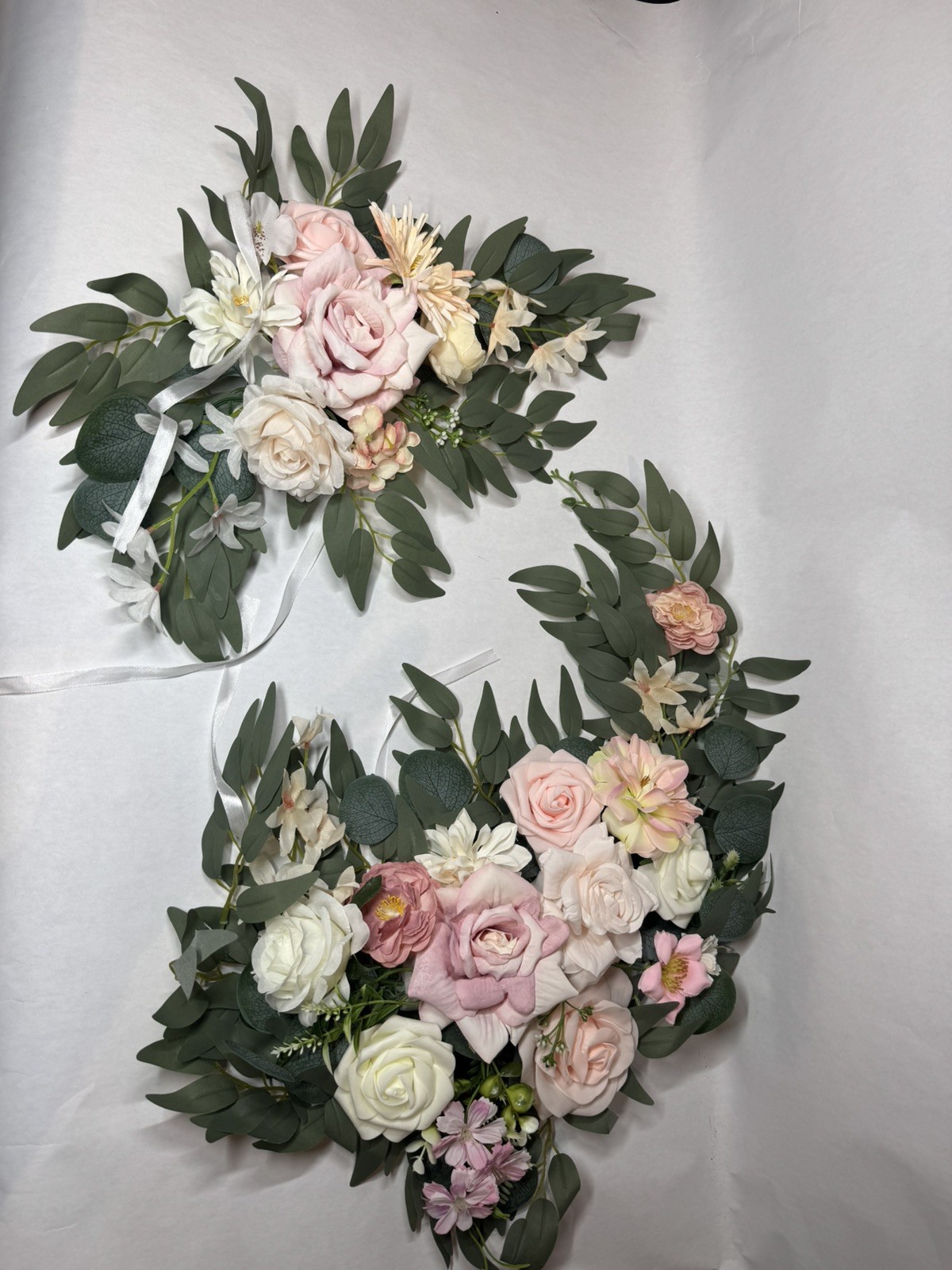 Artificial Wedding Arch Flowers Kit Lifelike Silk Foam Decoration Events New
