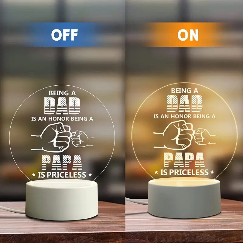 Gifts For Dad From Daughter Son, Christmas Gifts For Dad Night Light