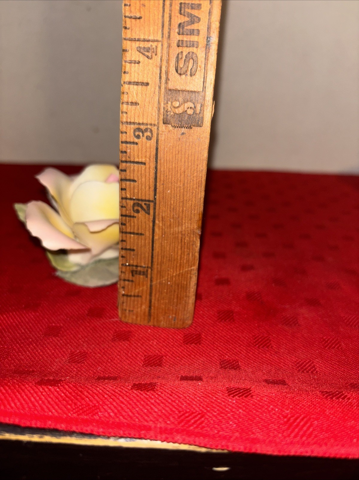 Napoleon Italy? Rose flower figurine bisque
