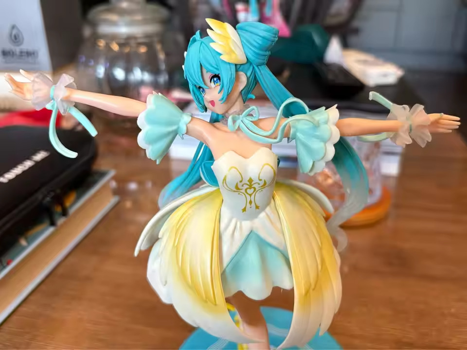 Hatsune Miku Classical Tuning Ballet Dress Anime Girl PVC Statue Figure Toy