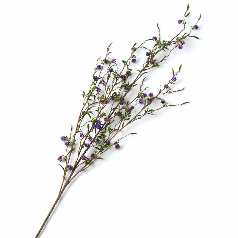 Set of 2 Purple and Green Artificial 35-1/2″ Berry Sprays