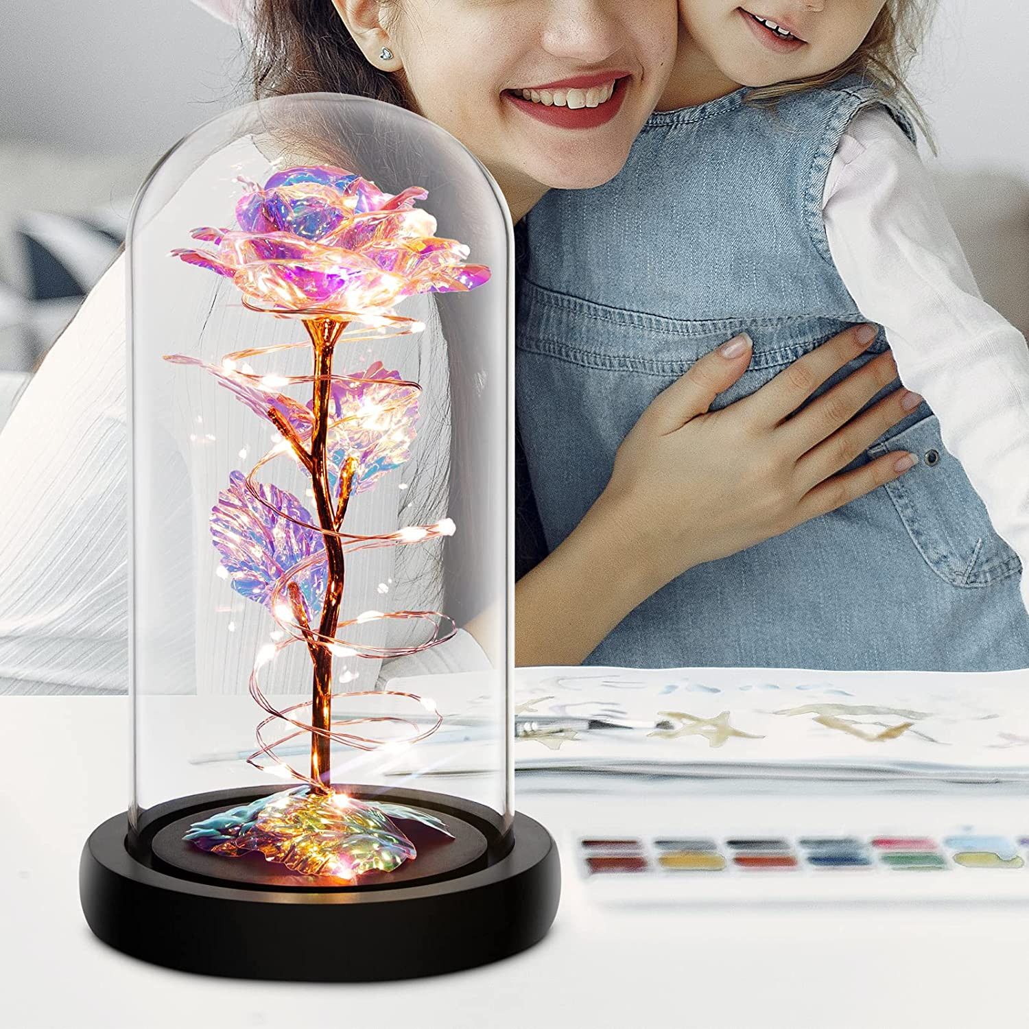 Rose Flower Gifts for Women,Birthday Gifts for Women,Womens Gifts for Christmas,
