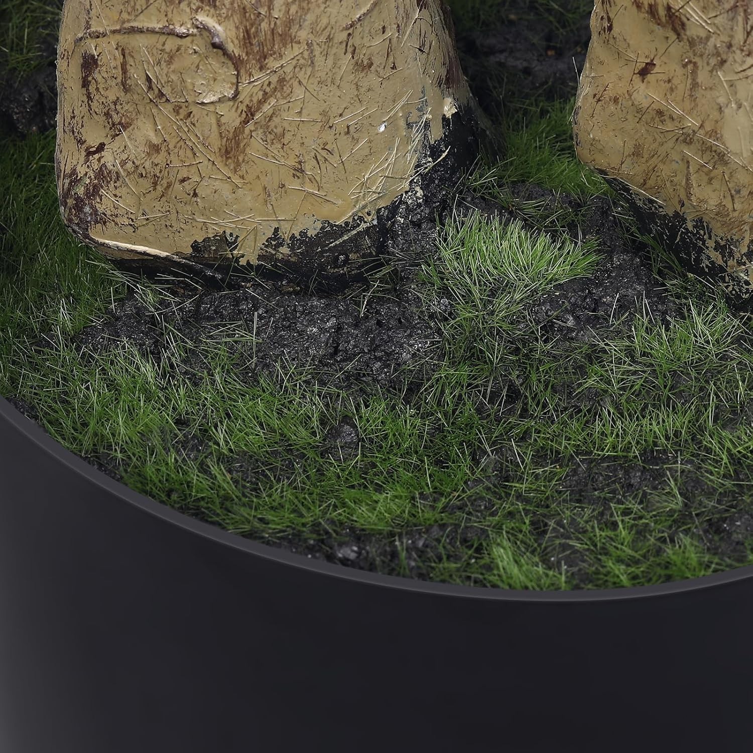 Artificial Olive Tree Potted Fake Plant with Fruits BLACK Planter Home Office In