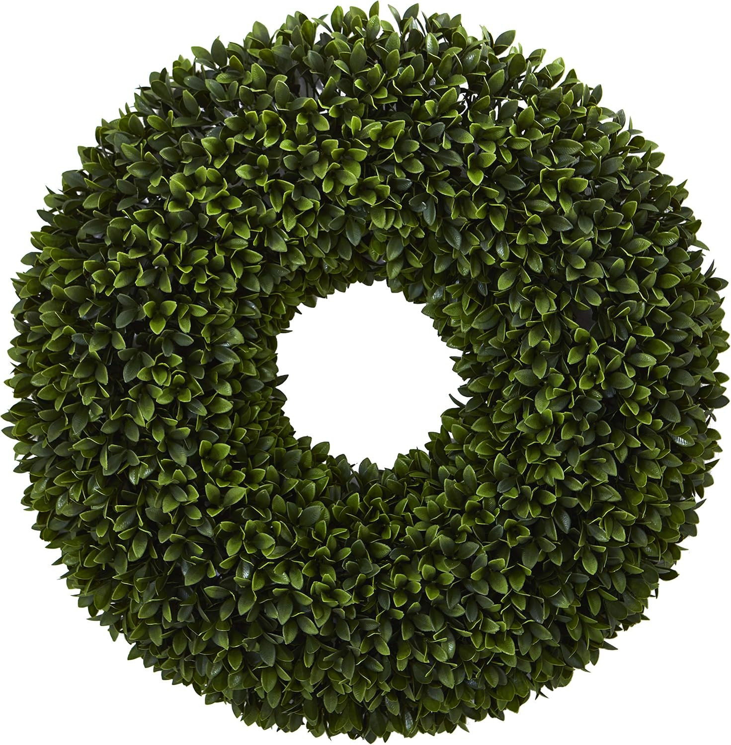 24-In. Boxwood Artificial Wreaths Green