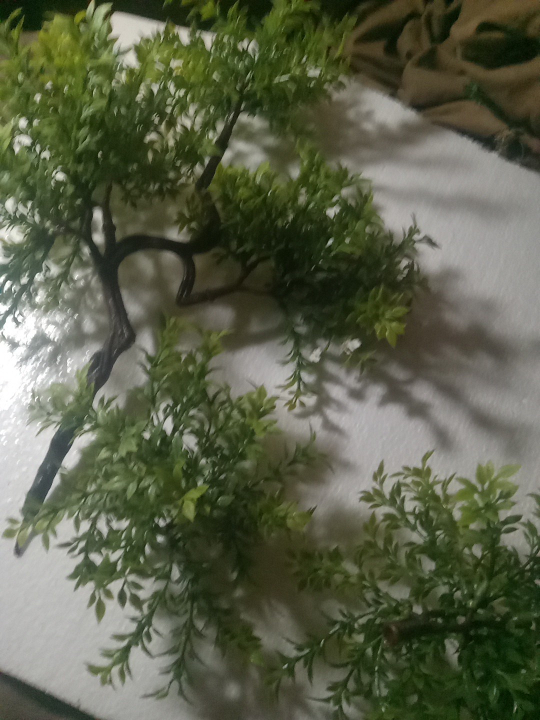 Customizable Artificial Bonsai Tree Faux Plant Branches & Leaves Interchangeable