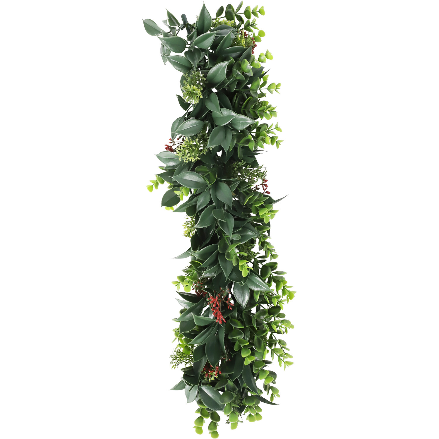 Artificial Vines Red Buds Garland Foliage Plants Trailing Flowers Home Decor