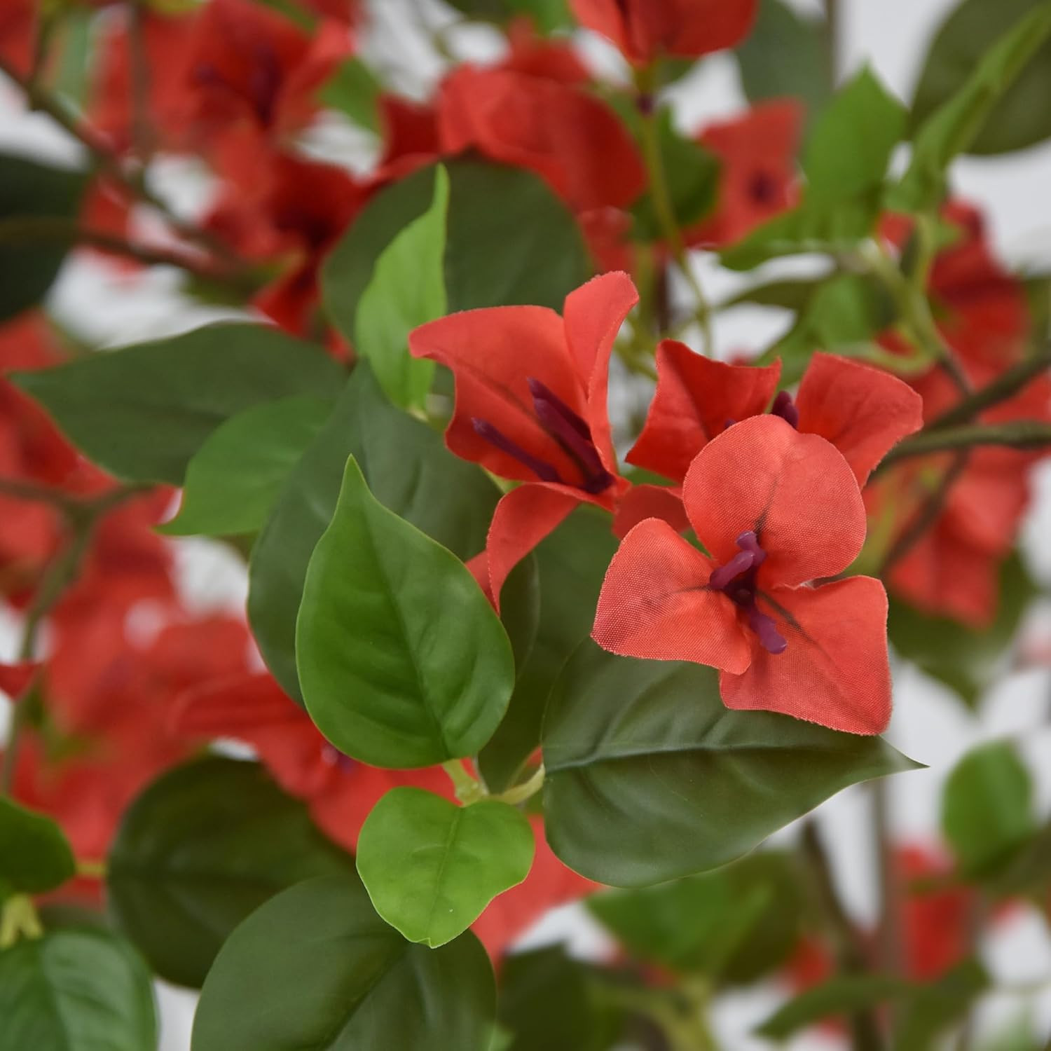 6FT Artificial Bougainvillea Tree with 270 Flowers for Indoor/Outdoor Decor