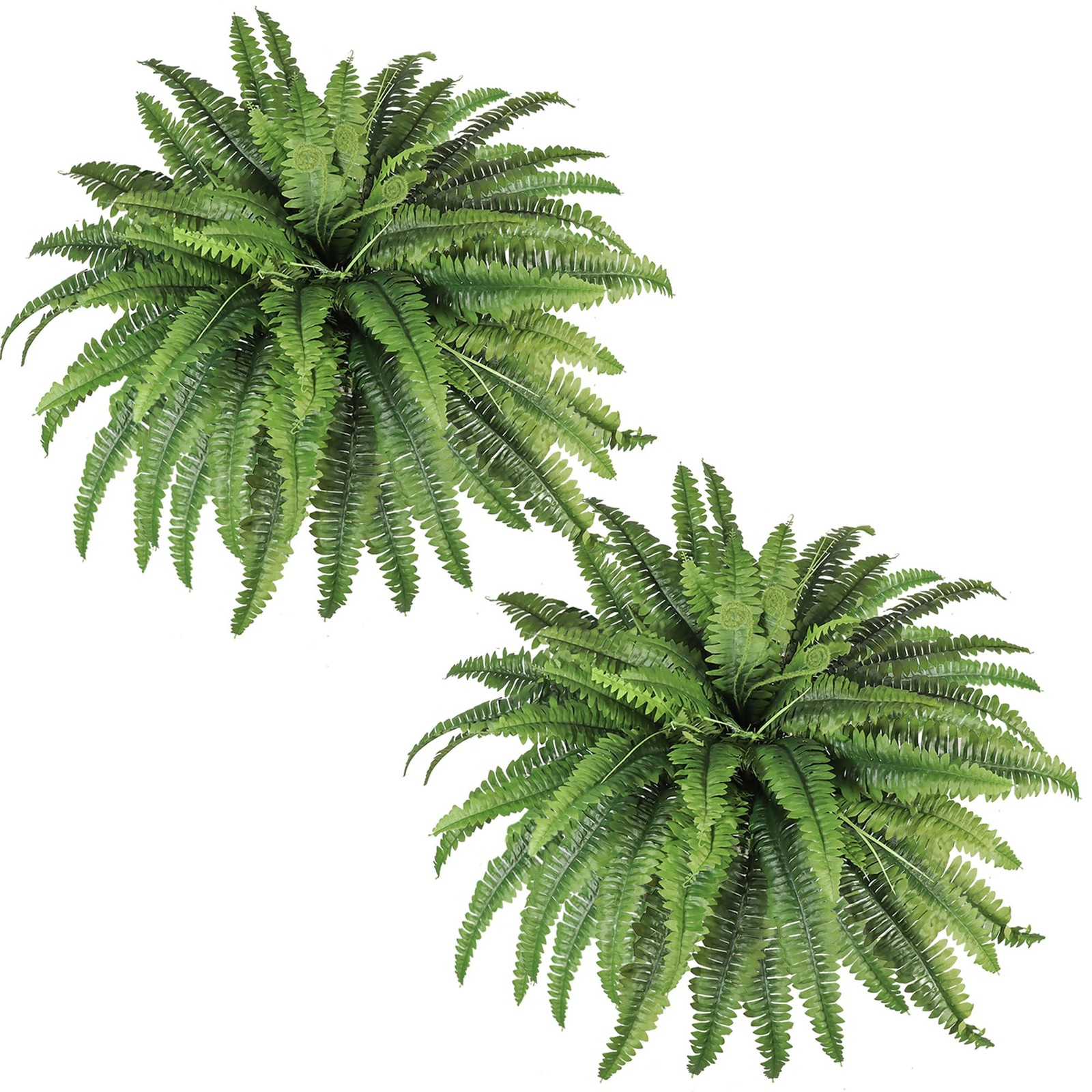 Artificial Ferns for Outdoors & Indoors, 45in Large Fake Ferns Plants with 55…