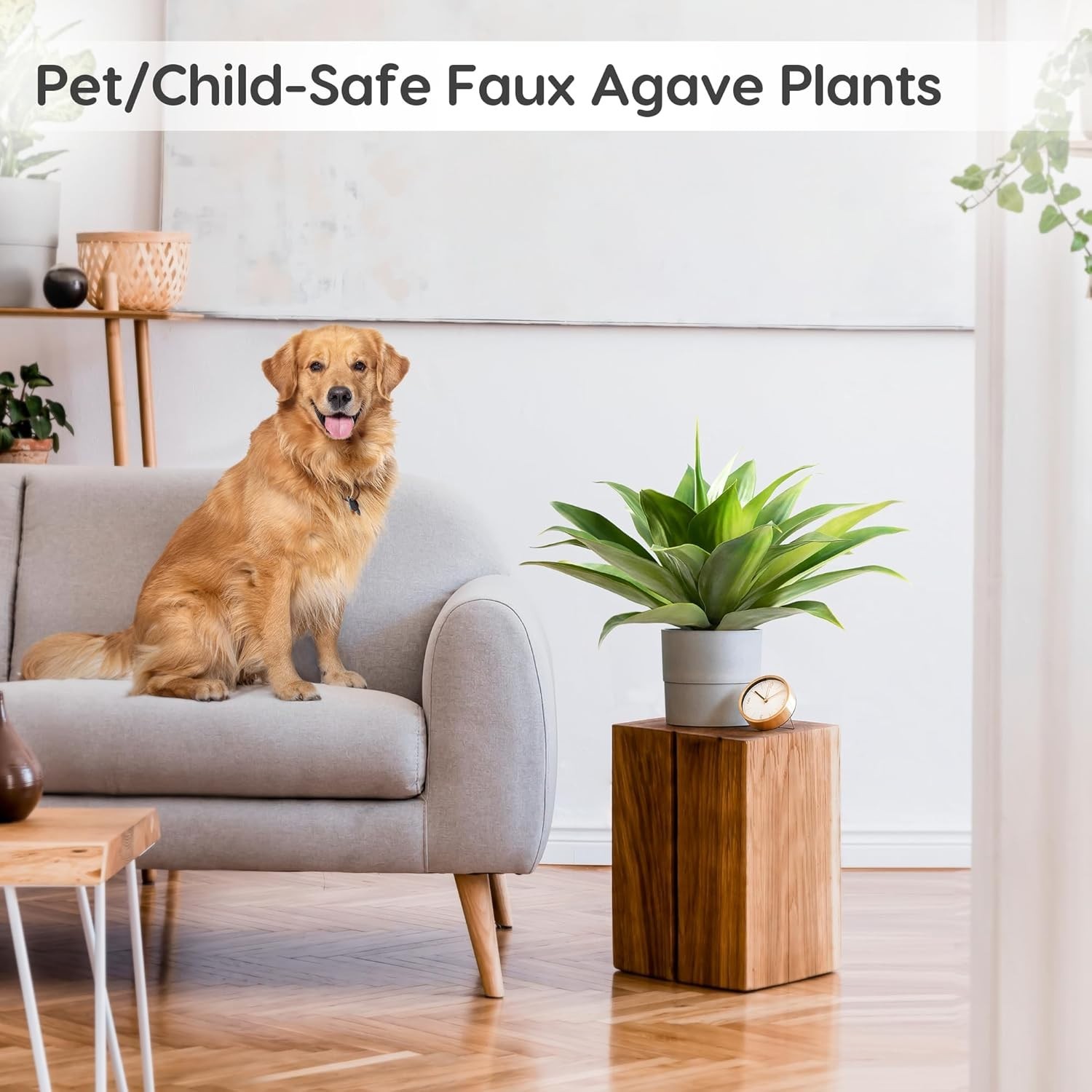 Plantas artificiales para decoración, realistas y resistentes a los rayos UV US