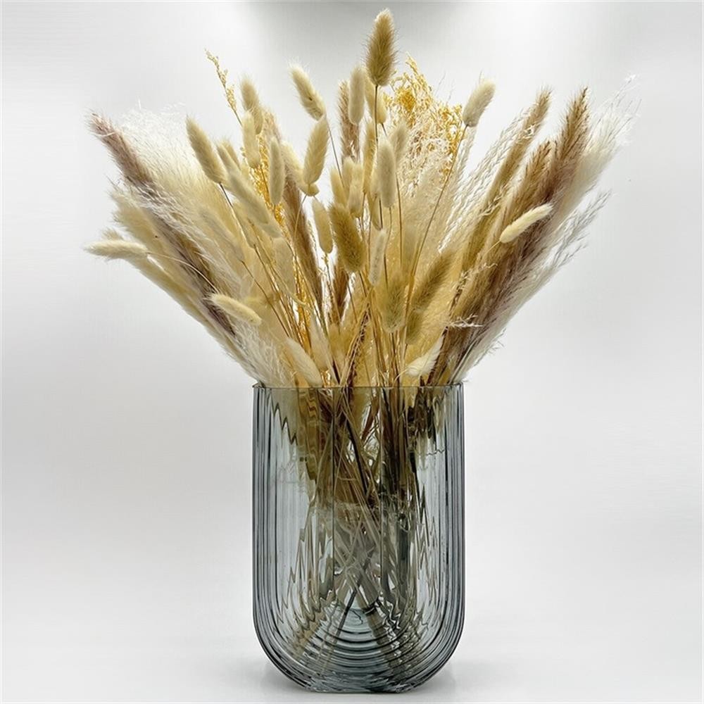 Pemberly Row 10-inch High Real Preserved Mixed Bouquets in Small Size