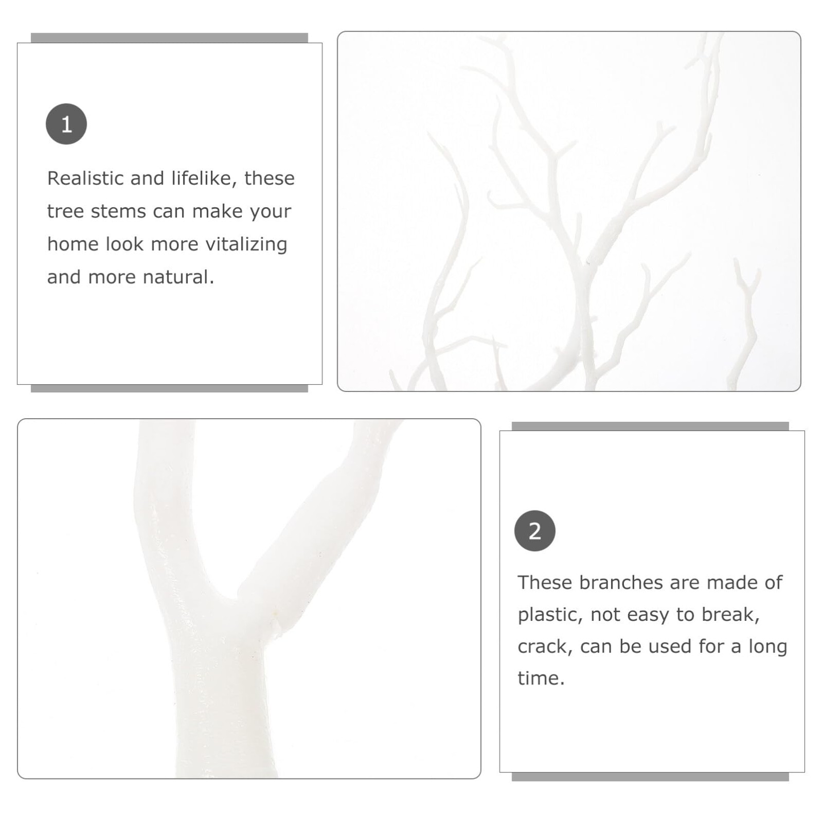 Artificial Antler Dried Tree Branches – Witch Antler Branch Decorative Plant …