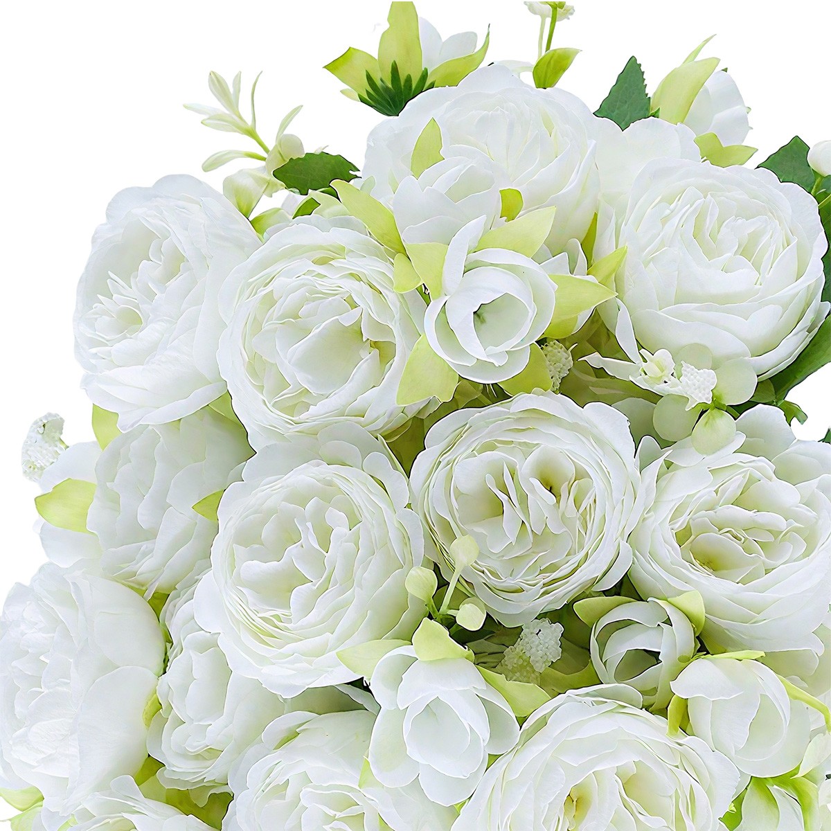 Artificial Peony Silk Flowers for Arrangement Wedding Bouquet Home Party Decor