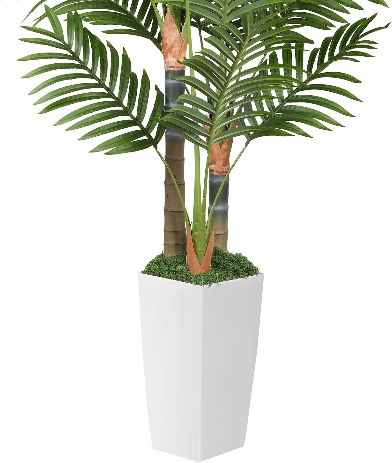 Durable 5ft Artificial Palm Tree – All-Season Indoor Plant with Pot Included