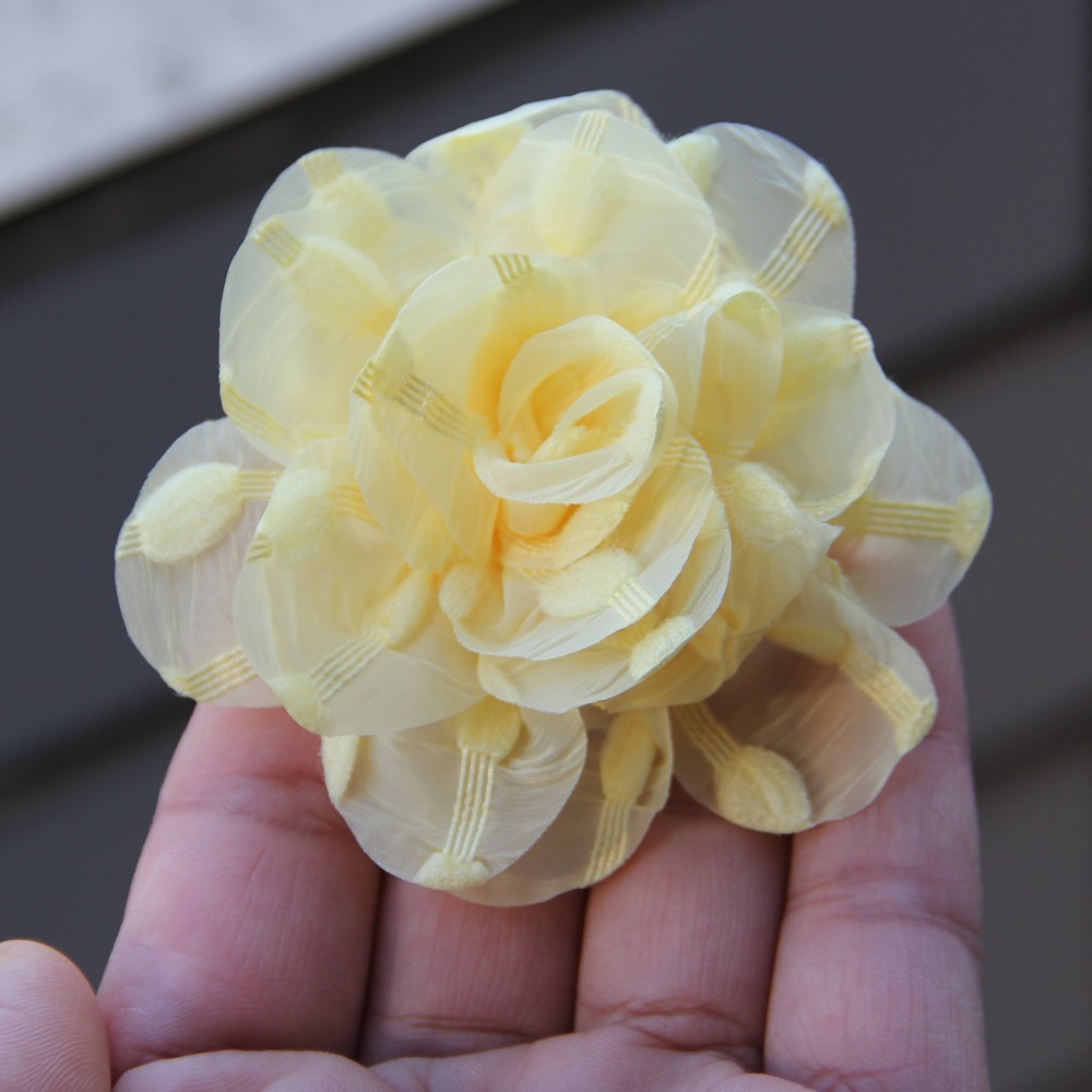 7cm Artificial Flower Silk Carnation Fake Flowers Head For Home Wedding Decorate