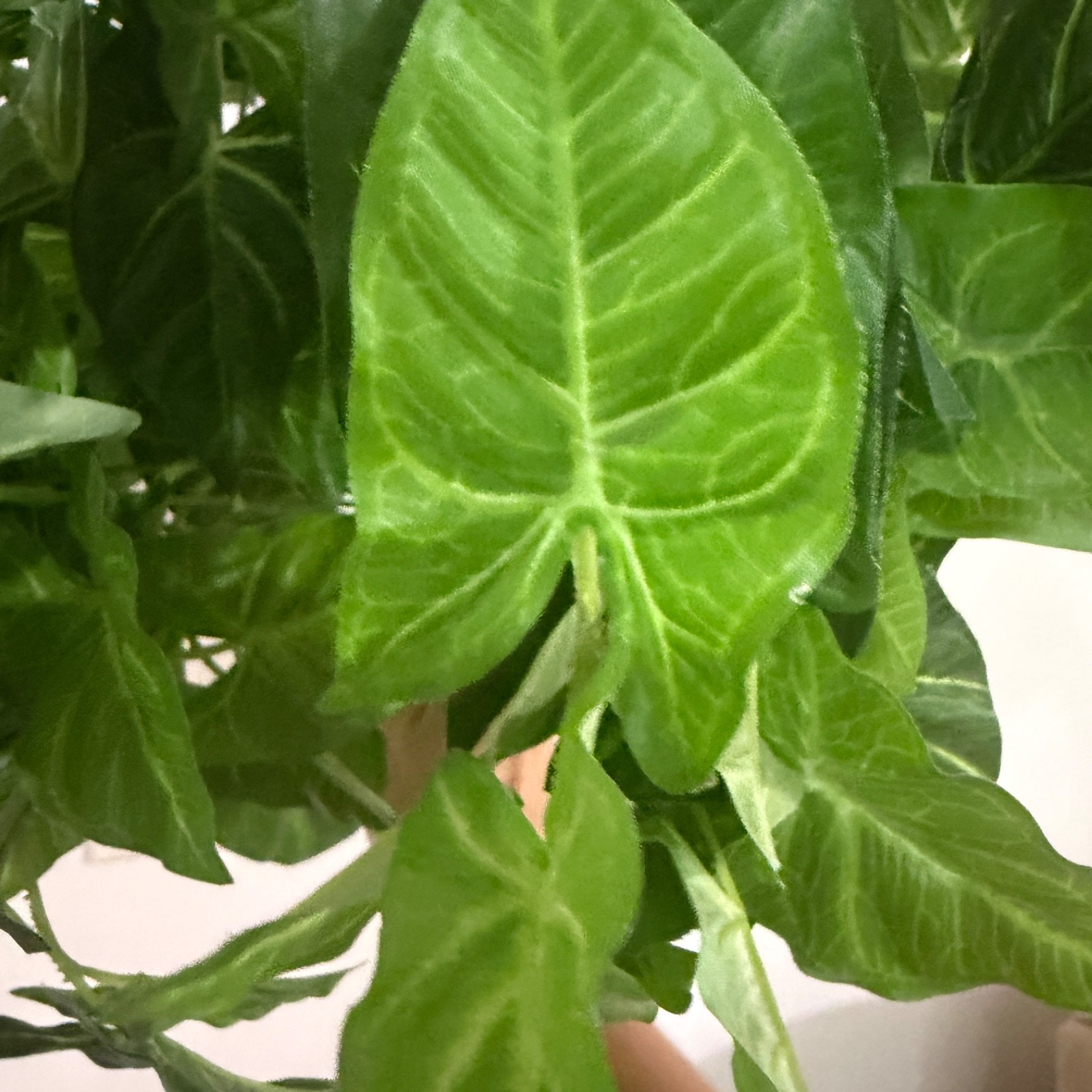 Artificial Syngonium Plant Bundle Faux Arrowhead Bush Green Home Office Decor 32