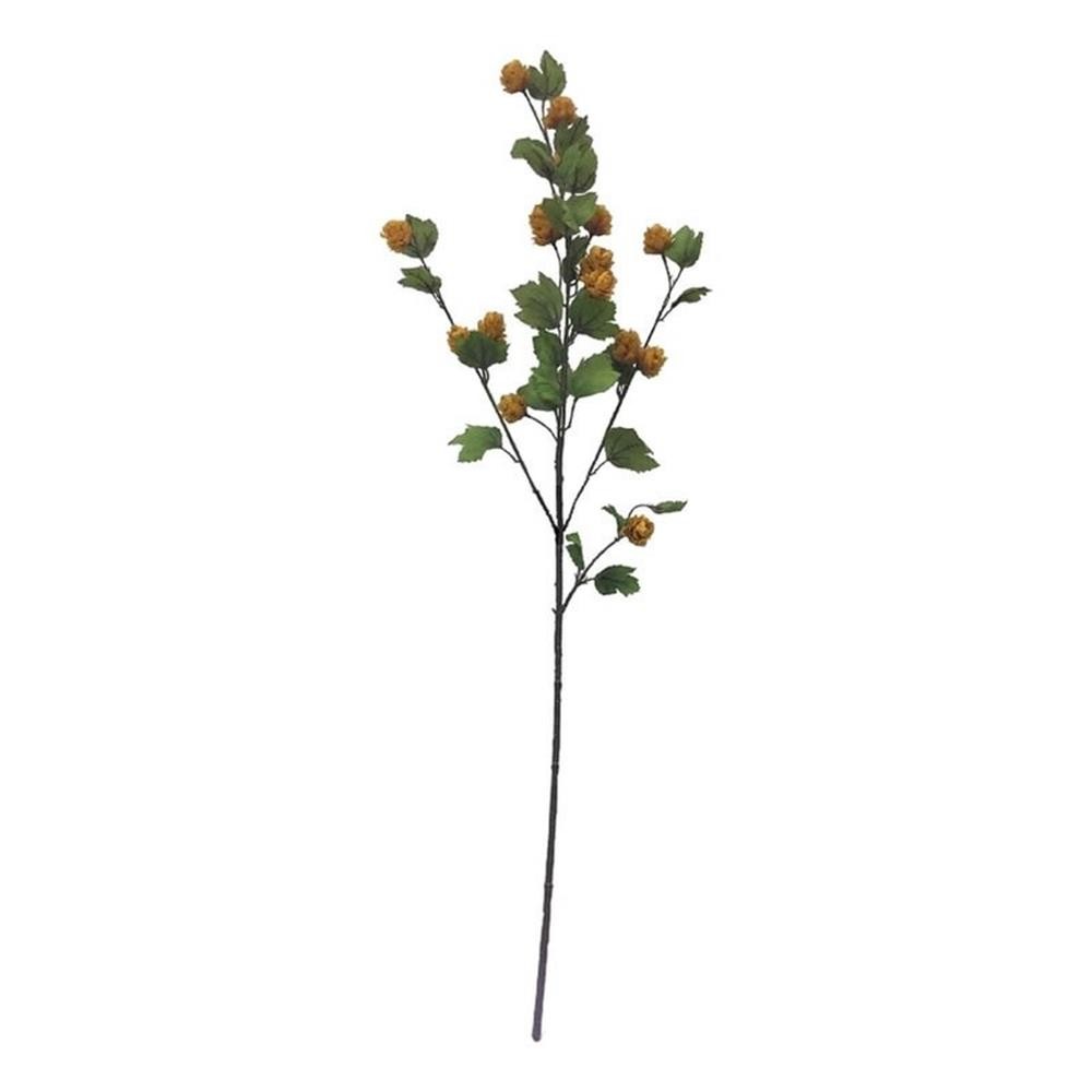 Vickerman 39″ Fabric Artificial Hop Branch in Mustard Yellow (Set of 2)