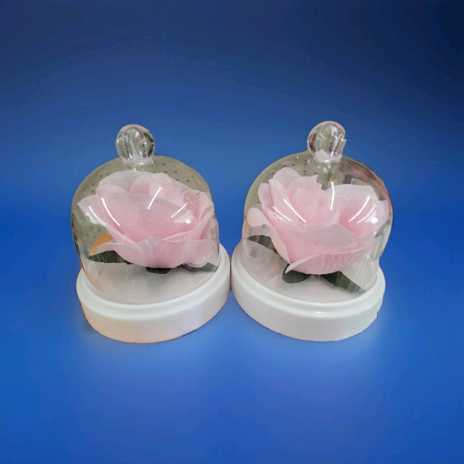 Lot of 2 – Led Floral RoseTable Decoration ( Color : Pink)