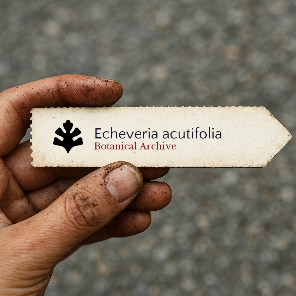 Echeveria acutifolia | 1000 SEEDS – Echeveria | Mexican hen