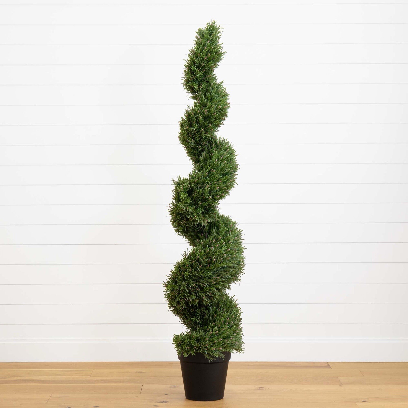 5′ Topiary Rosemary Artificial Spiral Tree UV (Indoor/Outdoor). Retail $443