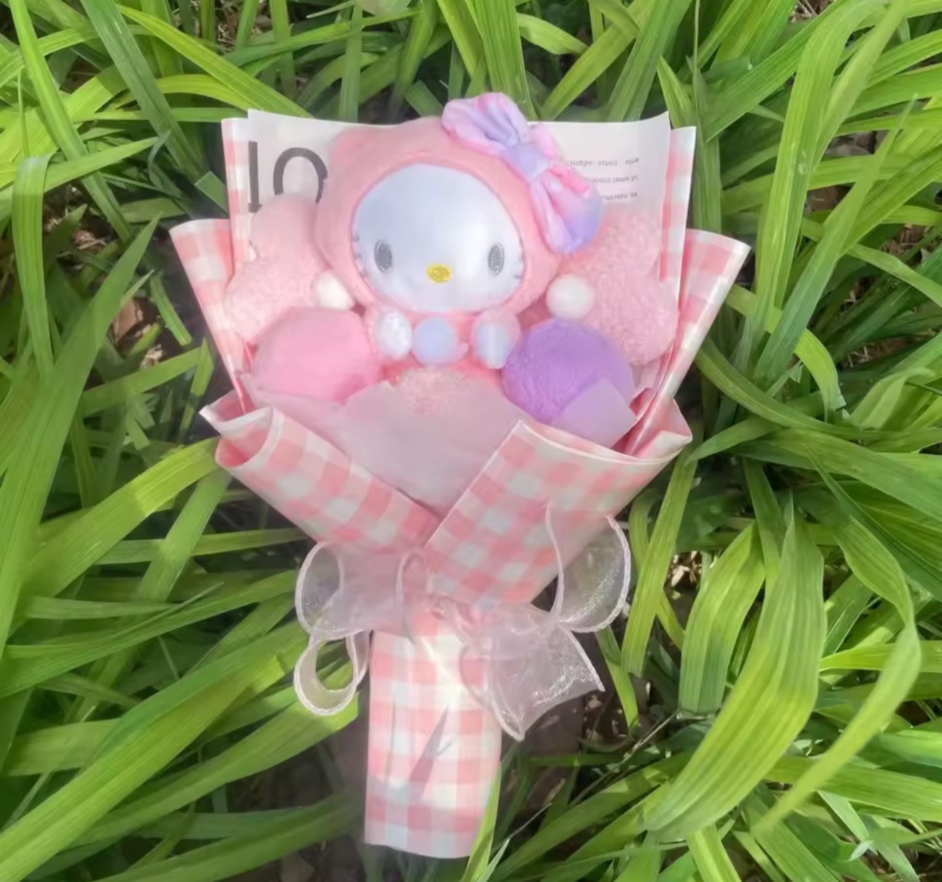 Sanrio Bouquet Floral Arrangement Kuromi Hello Kitty My Melody Cinnamoroll
