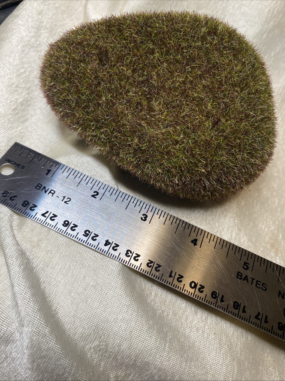 Faux MOSS Covered Rocks SET 6 Fairy Gardens Floral Displays Assrtd Sizes