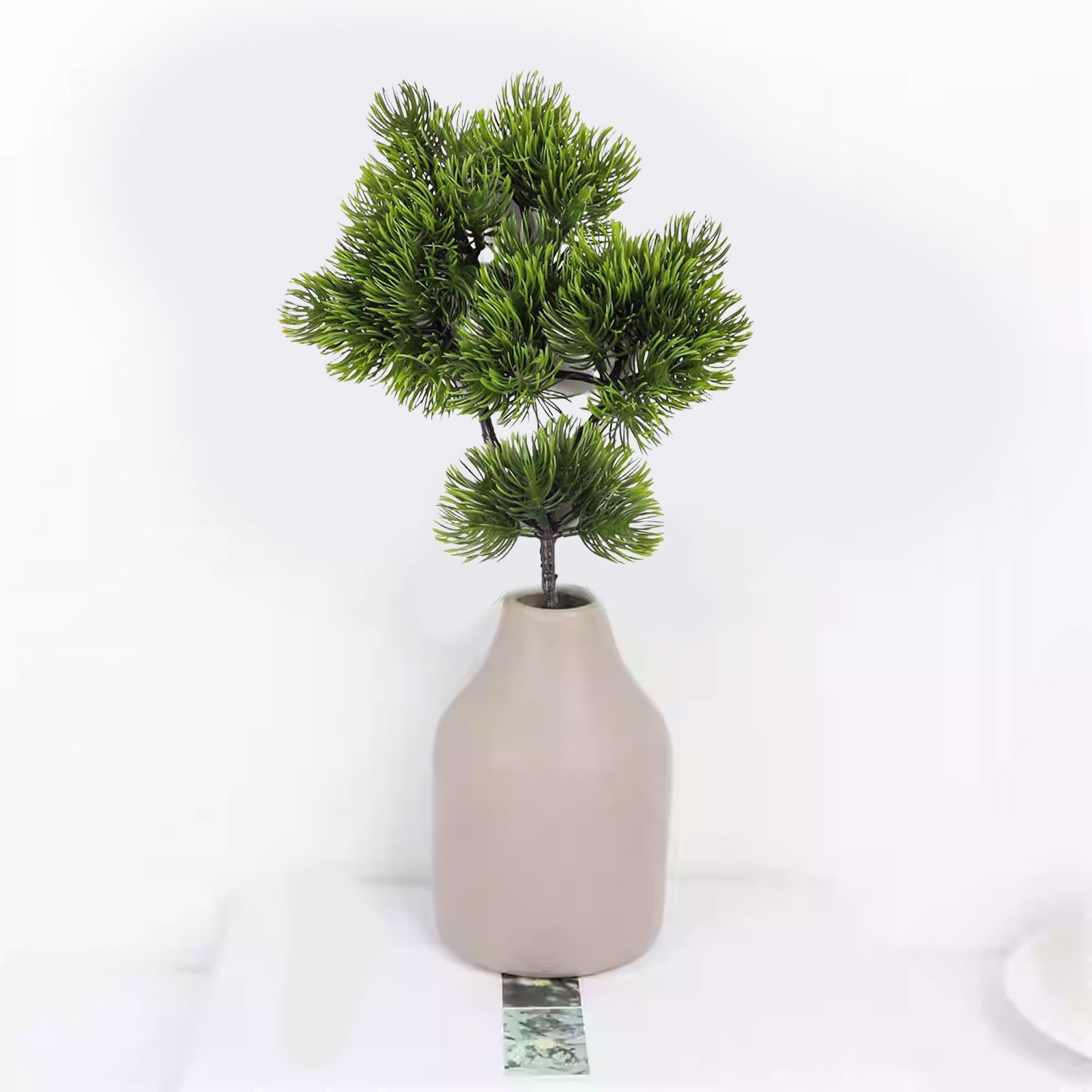6 Pack 35cm Fake Pine Branches for Indoor and Outdoor Event Decoration