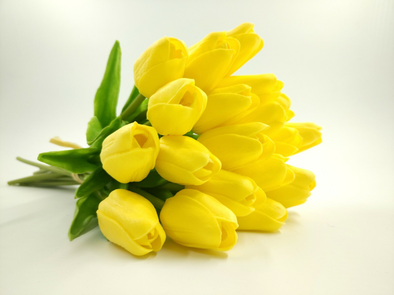 US 10 head Real Touch Artificial Tulip Fake Flower Wedding Home & Party Decor
