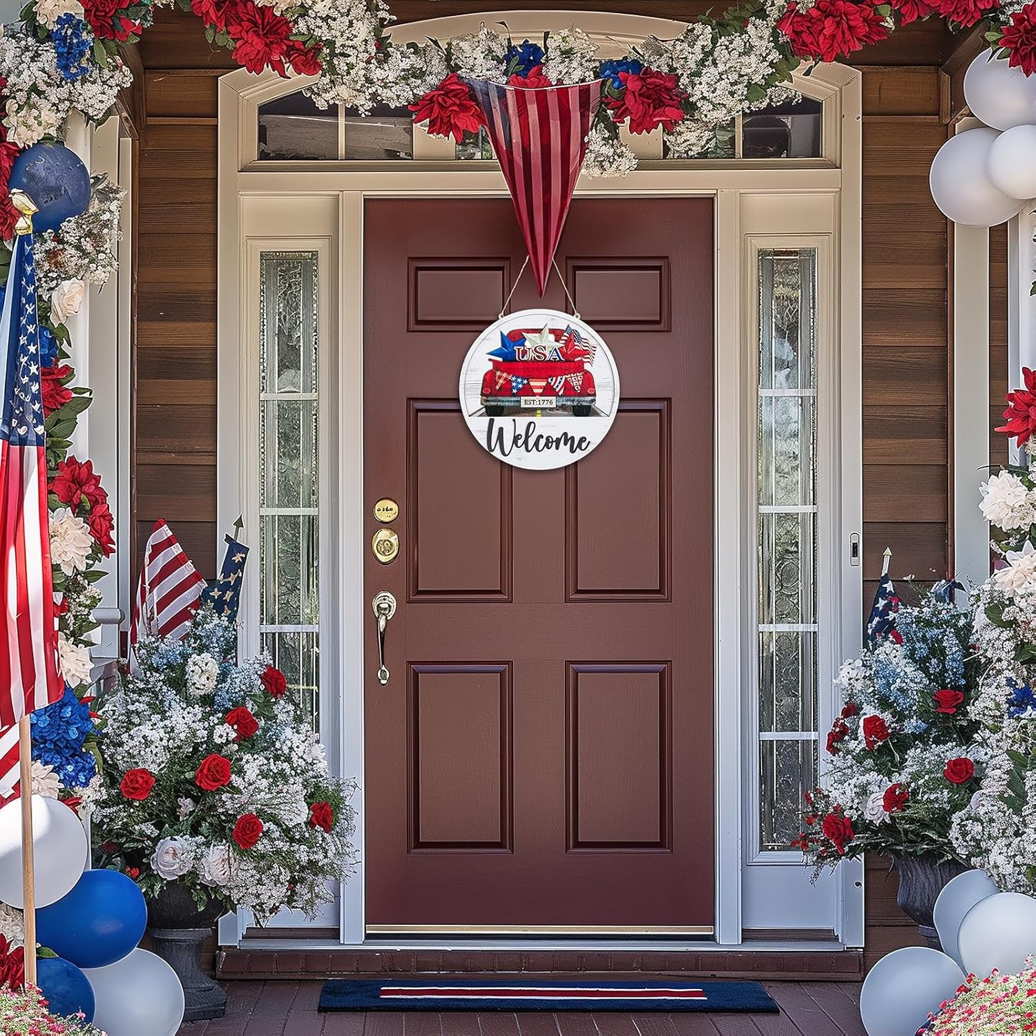 13Pcs Interchangeable Seasonal Front Door Wreath New Home Housewarming Gift