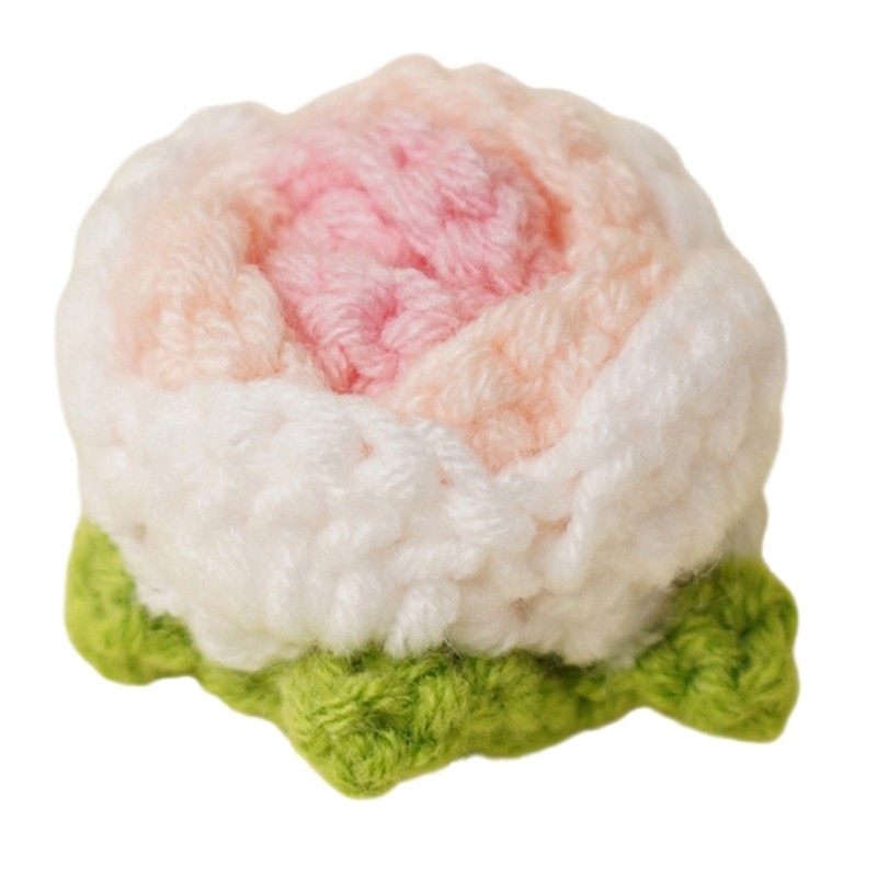 Knitting Crochet Flower Beautiful Knitted Flower for Friend
