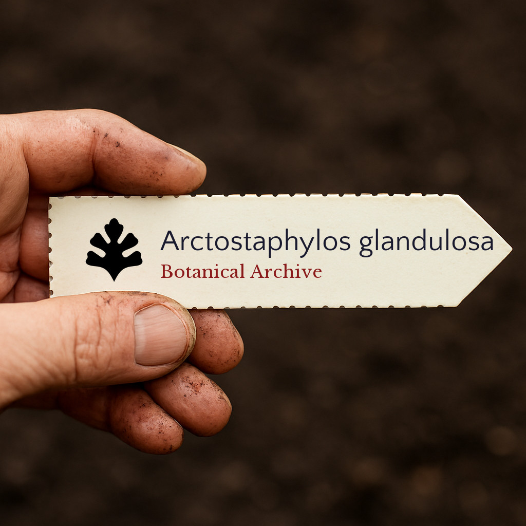 Arctostaphylos glandulosa | 100 SEEDS – Eastwood manzanita | Sticky manzanita