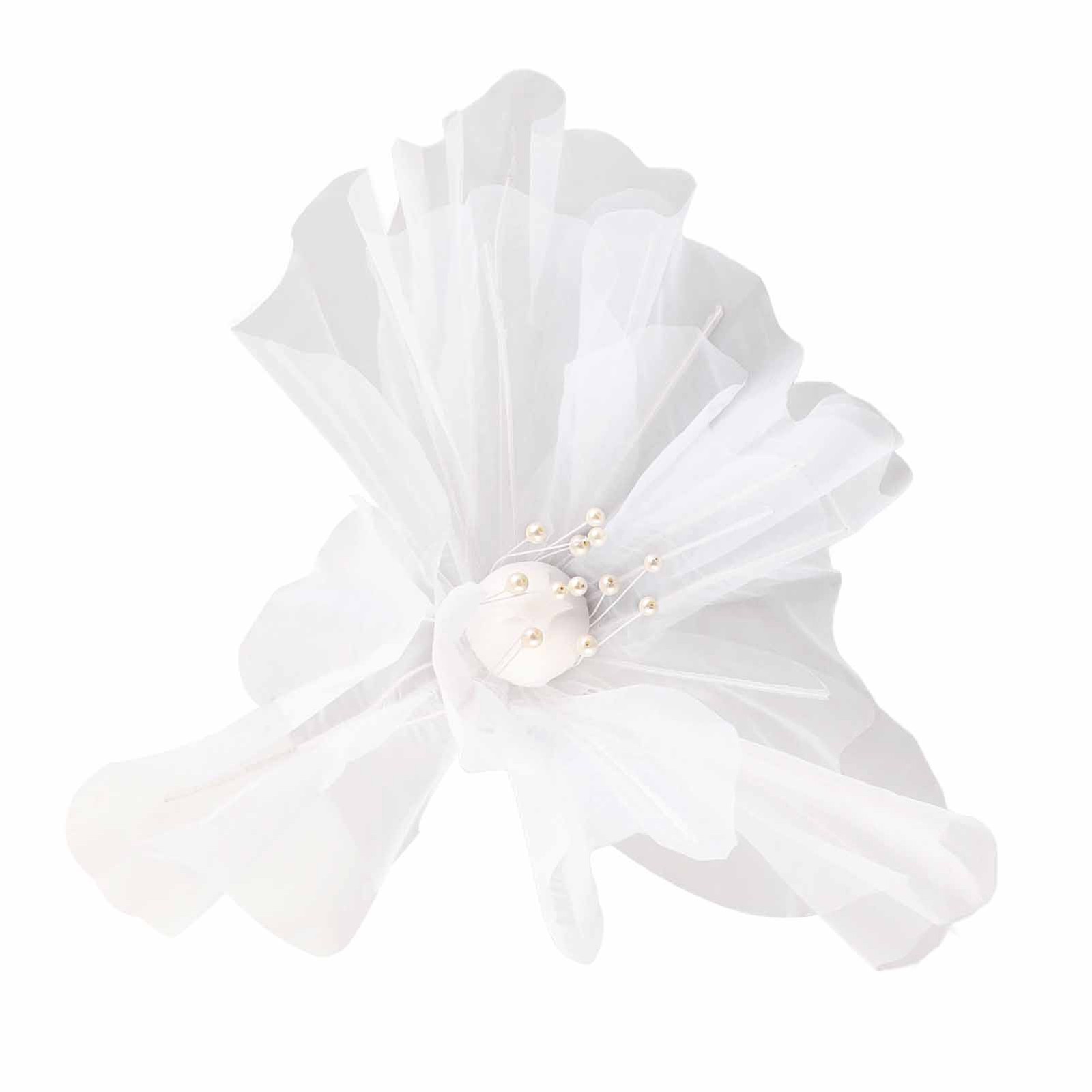 60cm Poppy Wedding Mesh Flower Aisle Decor