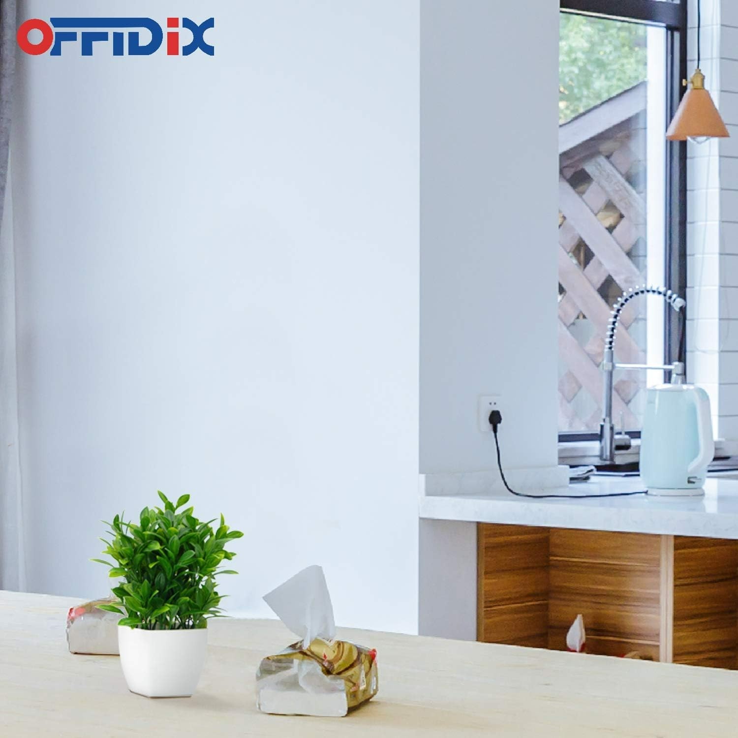 Compact Artificial Eucalyptus with Square Vase – Ideal Gift for All Occasions