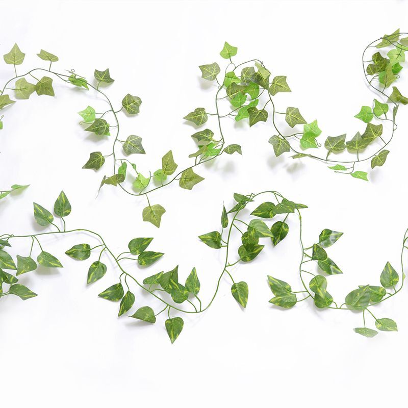 3pcs 210cm Artificial Ivy Vine Leaf Green Plant For Wedding Party Home Decor NEW
