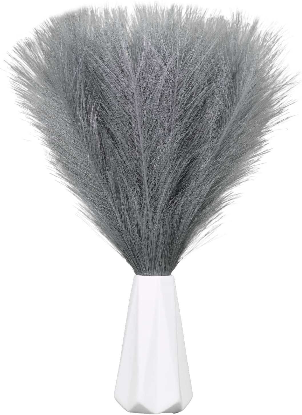 5pcs Faux Pampas Grass Small 17”/ 45cm Artificial Pampas Christmas Decoration