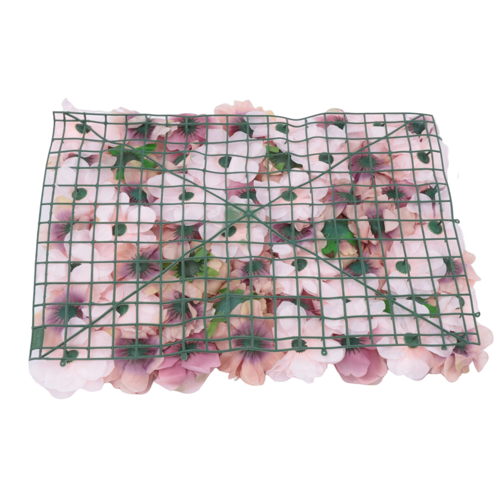 6PCS Artificial Rose Hydrangea Flower Wall Panels Wedding Bouquet Display New