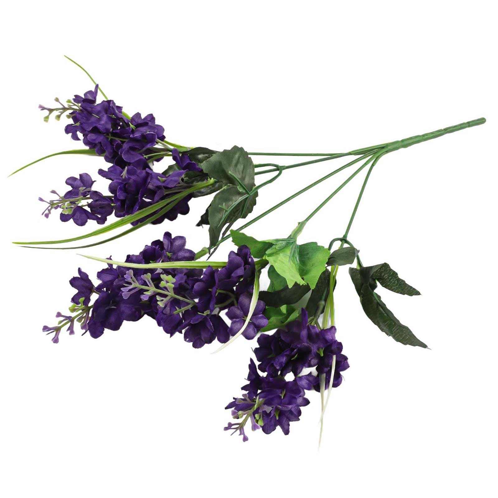 Realistic Artificial Hyacinth Fake Flowers For Wedding Home Table Decor L 33CM