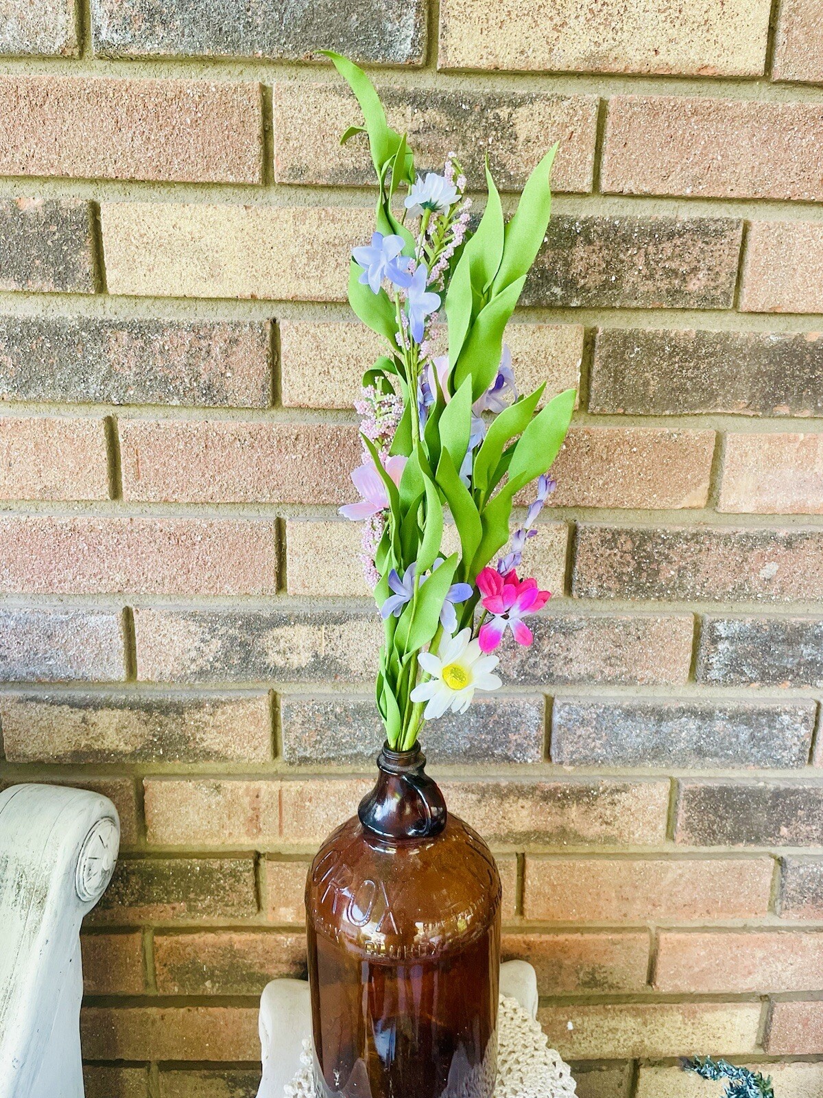 Spring Festival Flower & Herb Spray, 30”